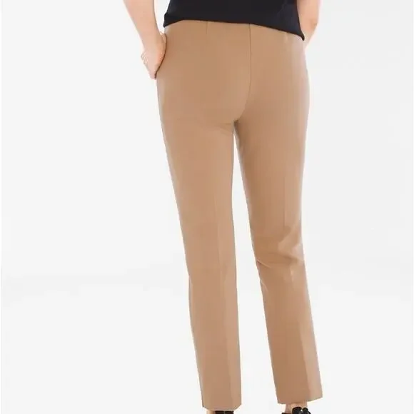 Chico's Juliet Ankle Pants in Dakota Wheat 2 US 12-14 - Picture 2 of 7